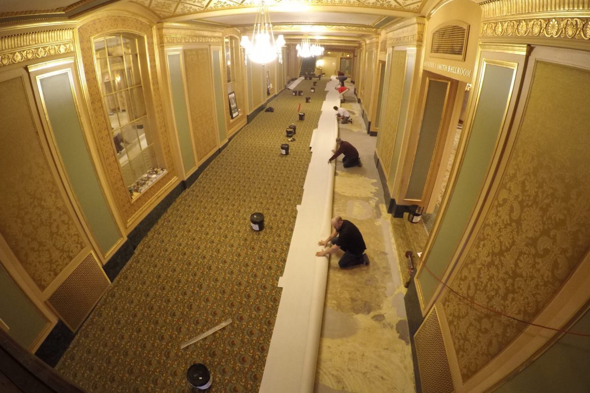 Inside Look at the Paramount Theater Carpet Replacement
