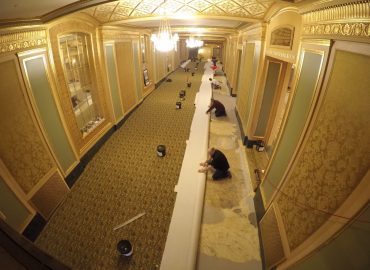 Inside Look at the Paramount Theater Carpet Replacement