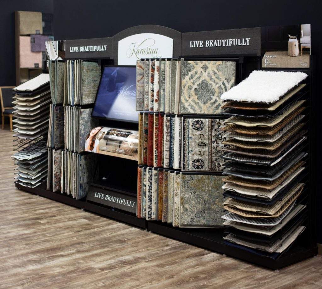 SV Kiosk Showroom 05 sm Carpet Plus Flooring & Home